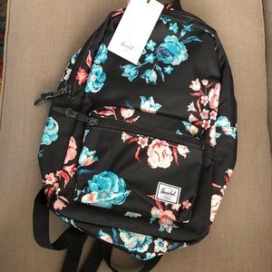 NWT- Herschel Supply Co. Floral backpack